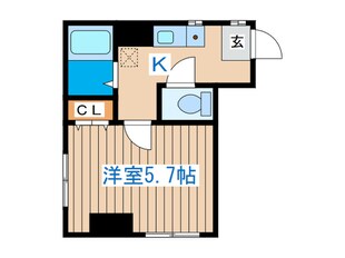 パ－ルハイム長町の物件間取画像